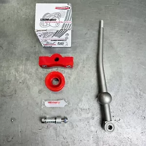 Steel Short Shifter w Prothane Shifter Bushings For Honda B Series B16 B18 B20 - Picture 1 of 7