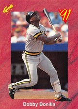 Bobby Bonilla 1991 Classic II T92  Pittsburgh Pirates  Baseball Card