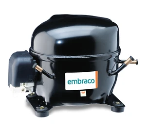 T6215Z (or NT6217Z) Embraco Compressor R134a MED-HIGH-TEMP Disp 20.40cc - Picture 1 of 2