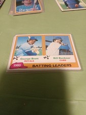 1981 Topps - #1 - Batting Leaders - George Brett - Bill Buckner - NrMt+