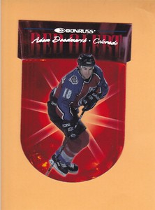 ADAM DEADMARSH #1 1997 98 DONRUSS RED ALERT SP 5000 COLORADO AVALANCHE NM-MT