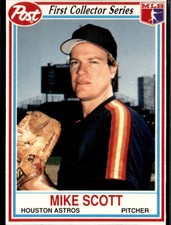 1990 Post Cereal #20 Mike Scott NM/MT+