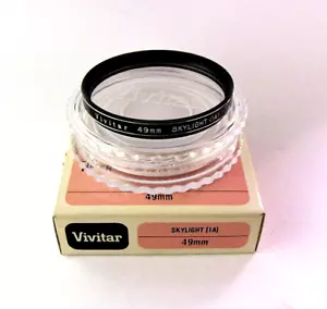 Vivitar Photo Filter 49mm Skylight 1A Circular - NEW - Picture 1 of 2