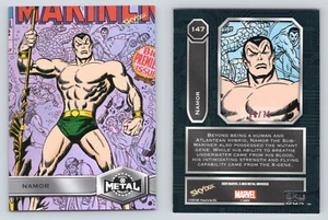 NAMOR #147 - 2020 Marvel X-Men Metal Universe Pink F/X #/75 - Picture 1 of 1
