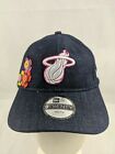 Miami Heat NBA New Era Youth Women Hat 9TWENTY Adjustable Strapback Hat Cap