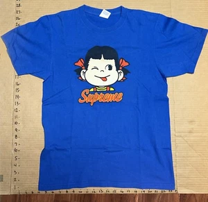 Supreme Candy Girl Tee Blue Medium SS15 2015 - Picture 1 of 10