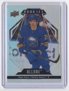 2022-23 Upper Deck Allure Rookies - Owen Power Rookie Buffalo Sabres #101