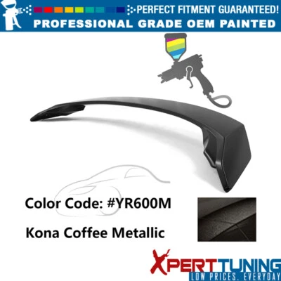 Alerón de maletero metálico para Honda Civic 22-26 4 puertas estilo MD #YR600M Kona café Foto 1 de 2
