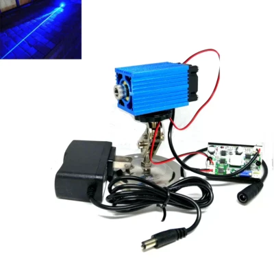High Power 450nm 2W Blue Laser Diode Module Focusable Head 12V w/ TTL Fan - image 1 of 4