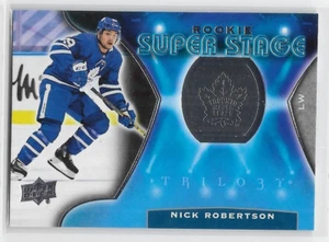 20/21 UPPER DECK TRILOGY ROOKIE SUPER STAGE Nick Robertson #RSS19 - Picture 1 of 1