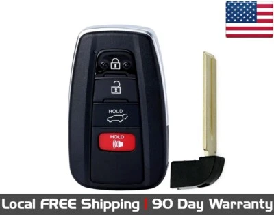 1x New Quality Replacement Proximity Key Fob For 2019 2020 2021 Toyota RAV4 - Image 1 of 4