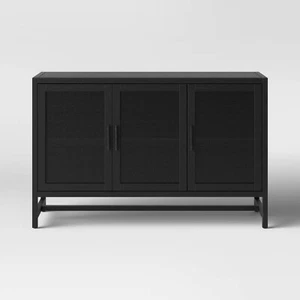 Accent TV Stand Warwick 3 Door up to 59" TVs Media Cabinet Adjustable shelves - Picture 1 of 12