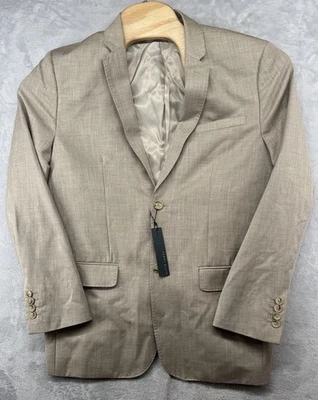 Perry Ellis Natural Linen 2 Button Sport Coat Blazer Men’s Size 42 R Regular NWT - Image 1 of 4