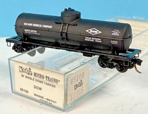 N Scale Kadee 65100 DOW Tank Car Report # 62536 - Picture 1 of 1