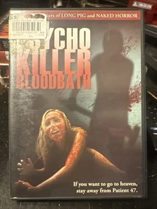 PSYCHO KILLER BLOODBATH~2011 RARE UNRATED HORROR - Picture 1 of 2