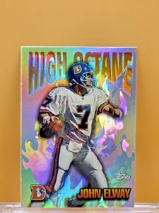 HO-11 John Elway 1997 Topps - Alto Octanaje SP Inserto Denver Broncos Salón de la fama - Imagen 1 de 2