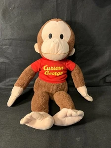 Curious George 15" peluche Kohls Cares con camiseta - Imagen 1 de 5