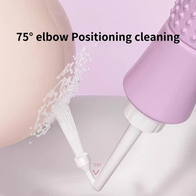 Reusable Portable Bidet Spray Private Parts Flushing Device  Travel Use - Image 1 of 4
