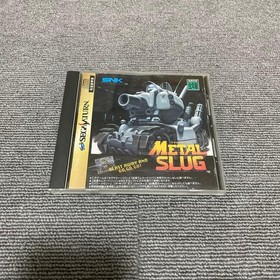 Metal Slug Sega Saturn Japanese Action ShootingGame SNK "good" Japan Used