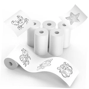 White Non-Adhesive Thermal Paper, Kids Instant Print Camera, Non-Sticky Mini - Picture 1 of 7