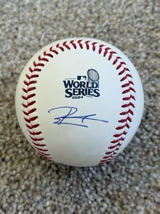 Ben Casparius Signed Autographed 2024 World Series Baseball WS Champ PSA COA - Picture 1 of 2