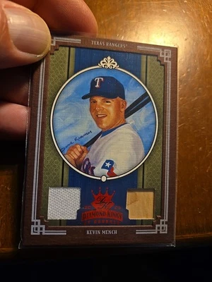 2005 Donruss Diamond Kings Kevin Me HOF Heroes Bat Jersey Relic Auto 80/100 - Image 1 of 2