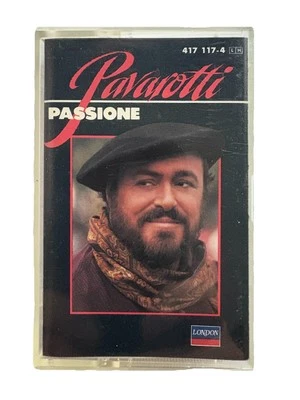 Luciano Pavarotti Cassette Tape Passione 1985 Decca Records Foto 1 de 4