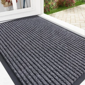 Front Door Mat Indoor Outdoor Entrance, Waterproof Heavy Duty Doormat, Fade R... - Picture 1 of 7