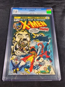 X-Men #94 - Marvel Comics, 1975 - CGC 7,0 páginas en blanco roto - Nuevo comienzo de X-men - Imagen 1 de 8