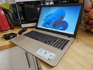 Asus X540L Intel CORE i3 1.7Ghz 240GB SSD 8GB RAM Win 11 Webcam HDMI 15.6 Laptop - Picture 1 of 19