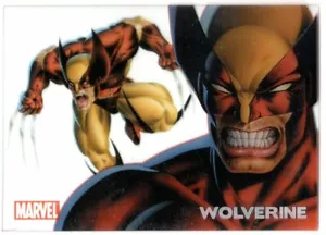 MARVEL 2010 70 YEARS OF MARVEL COMICS PC6 CLEARLY HEROIC CEL INSERT WOLVERINE - Picture 1 of 2