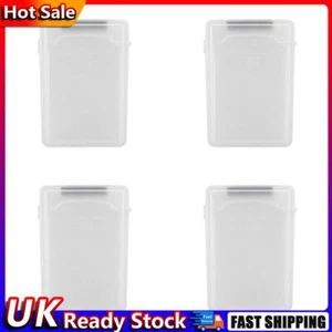 3.5 Inch IDE SATA HDD Hard Drive Disk Storage Box Plastic HDD Caddy Case(White) - Afbeelding 1 van 12