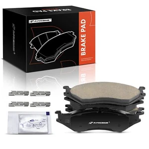4x Ceramic Brake Pads Front/Rear for Ford F450 Super Duty 00-04 F550 Super Duty - Picture 1 of 8