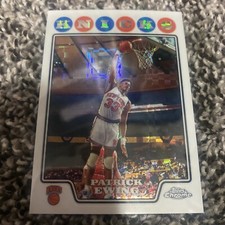 2008-09 Topps Chrome X-Fractor /288 Patrick Ewing #179 HOF