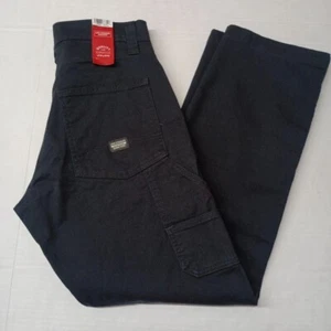 NEW NWT MEN'S LEVi'S STRAUSS SiGNATURE CARPENTER JEANS BLACK 36W X 32L WORKWEAR - Picture 1 of 5