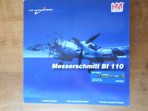 HA1812 Hobby Master Me Bf 110E-2 3U + Ks 8 / Zg 26 Nord Africa 1941 CELE NEUF