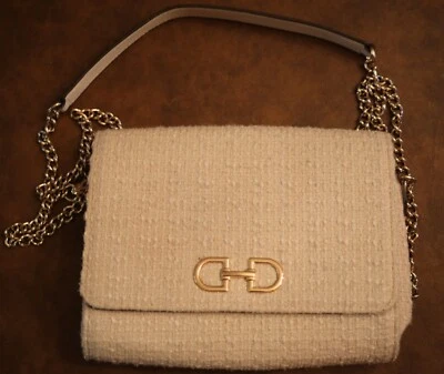 H&M Woven  Crossbody Handbag  Magnetic Snap Closure - Image 1 of 4