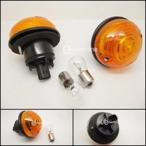 Classic Mini Front Indicator Complete Unit PAIR MPi 1996> AMBER lens - Picture 1 of 1