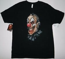Get Down Art Cult of Fools Big Chris Facade The Clown Black Tee shirt New