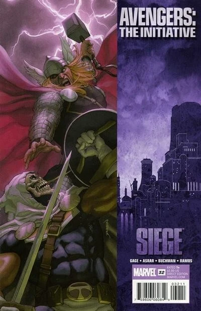 Avengers: The Initiative #32 VF+ 8.5 2010 David Yardin Cover - Image 1 of 1