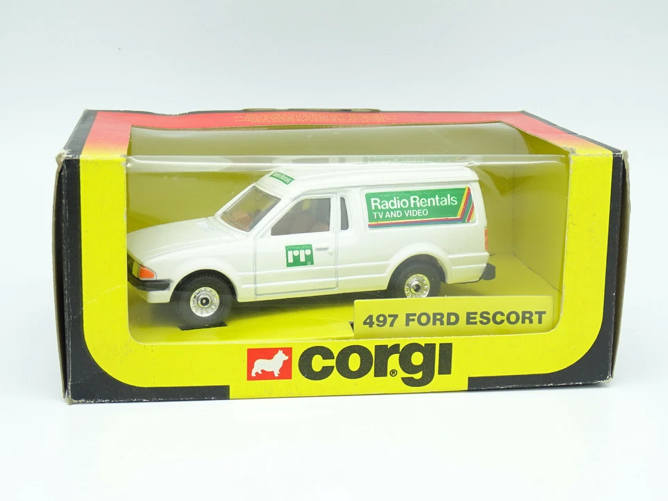Corgi 1/36 - Ford Escort Van Radio Noleggi 497 - Immagine 1 di 1