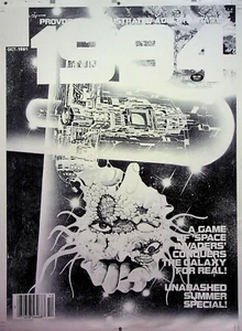 1984 /1994 Warren Magazine #21 Publishing Master Alex Nino Cover Proof 1981 #WA - Picture 1 of 2