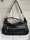 Ladies Black MARKS & SPENCER Faux Leather Large Bag/Hold-All