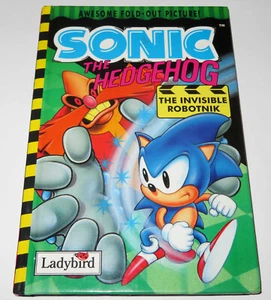 1994 SONIC THE HEDGEHOG THE INVISIBLE ROBOTNIK MARIENKÄFER BUCH VINTAGE INTAKT 90ER! - Bild 1 von 7