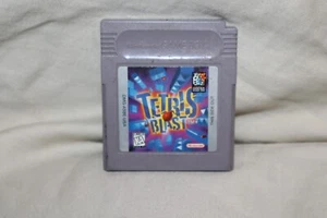 Tetris Blast Game Boy Original Nintendo GB Puzzle/Strategy Authentic Tested - Picture 1 of 2