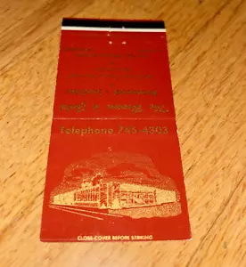 Old THE BROWN 'n GOLD RESTAURANT Matchbook Cover, 17th & Grand, Laramie Wyoming - Picture 1 of 4
