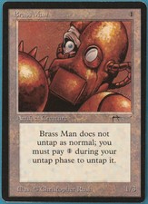 Brass Man Arabian Nights NM Artifact Uncommon MAGIC CARD (ID# 219845) ABUGames