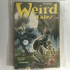 Weird Tales Magazine Nov 1950 Vintage Pulp Horror Sci-Fi Fantasy