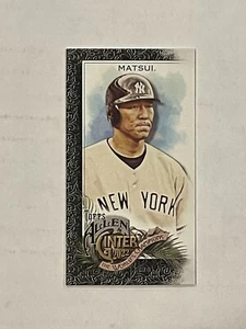 2022 Allen & Ginter Mini Black Border #141 Hideki Matsui New York Yankees - Picture 1 of 2