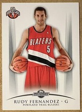 2008-09 Topps Hardwood RUDY FERNANDEZ 1542/2009 Rookie RC #125 Trail Blazers